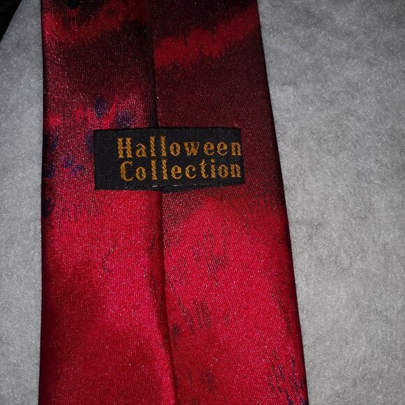 Vintage Rare Find PMS International Halloween Collection Men's Necktie - Picture 2 of 4